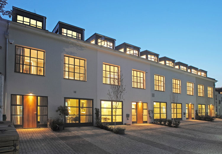 Opal Mews, London, NW6 – 15,000 sq ft office building developed into 5 mews houses