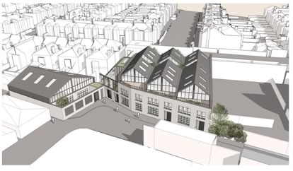Crowthorne Road, London W11 – Regeneration for a mixed use scheme